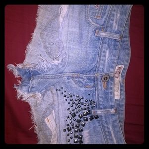 Hollister denim shorts